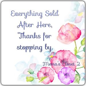 Everything is sold past here...